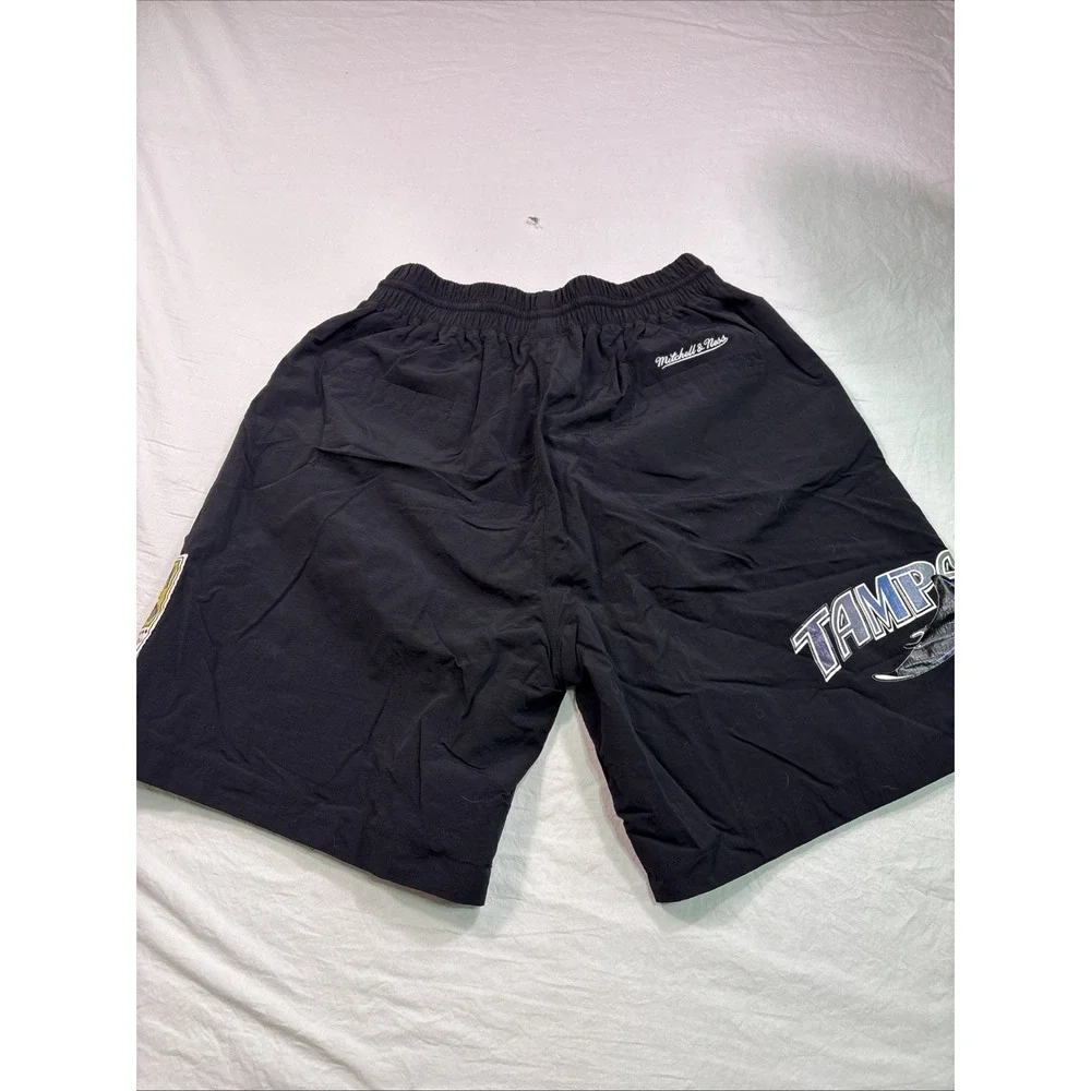 MITCHELL & NESS MLB COOPERSTOWN SHORTS MENS LARGE  TAMPA BAY DEVIL RAYS